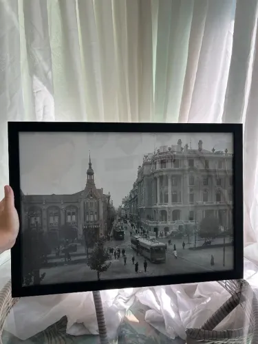 3 Quadros moldurados