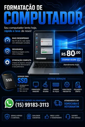 Formatação e mais 