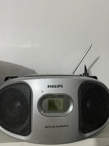 Cd player+ rádio Philips e adaptador de bluetooth