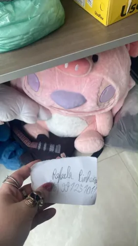 Stitch porquinho pelucia