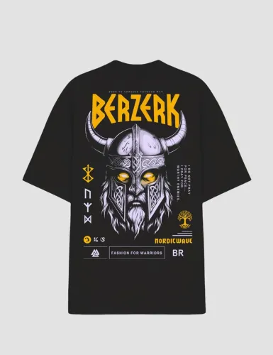 Camisetas Oversize Berzerk Novas - Tamanho XL