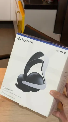Headset Gamer Sony PULSE Elite Sem Fio para PS5 - Loja física! Com 3 meses de garantia!