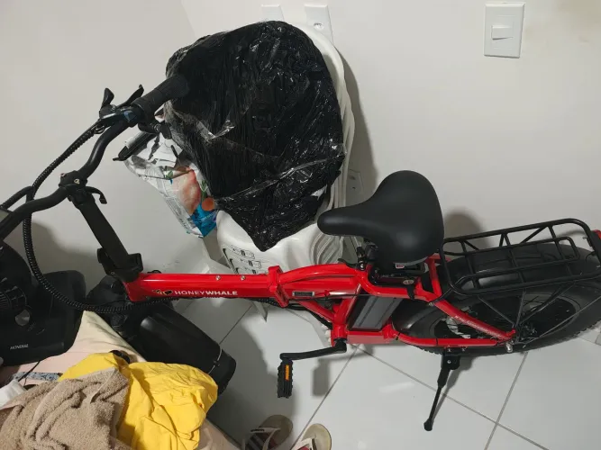 Bicicleta elétrica honeywhale