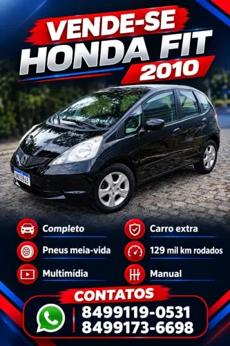 Honda Fit LX 1.4/ 1.4 Flex 8v/16v 5P Mec. 2010