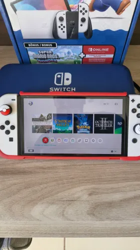 NINTENDO SWITCH OLED DESBLOQUEADO