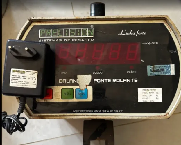 Balança Eletrônica para Ponte Rolante Precision Linha Forte - 5.000 kg