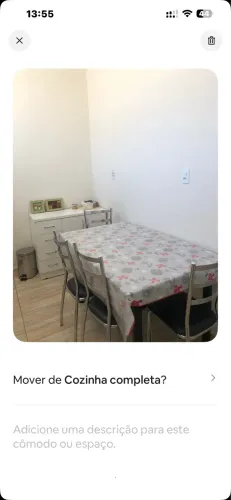 Centro, 2 quartos mobiliado