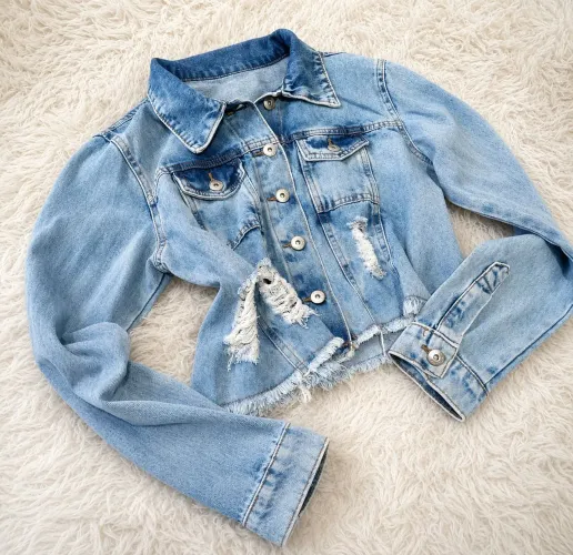 Jaqueta Jeans feminina M