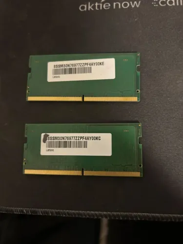 Kit 16GB (2x8GB) DDR5 5600MHz Notebook SK Hynix - Par Casado