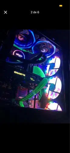 Pc gamer i7-3th 16gb HD+ssd RX580 8gb avalio trocas