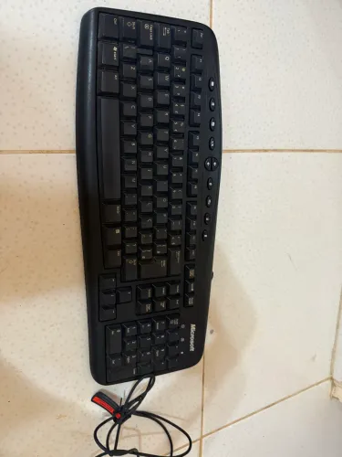 Teclado Microsoft Wired Keyboard 500 Original - Excelente Estado
