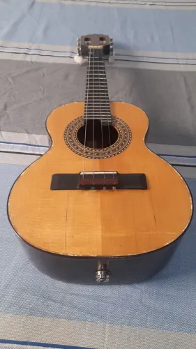 Cavaquinho Luthier Sforcin de jacaranda, captação  dupla