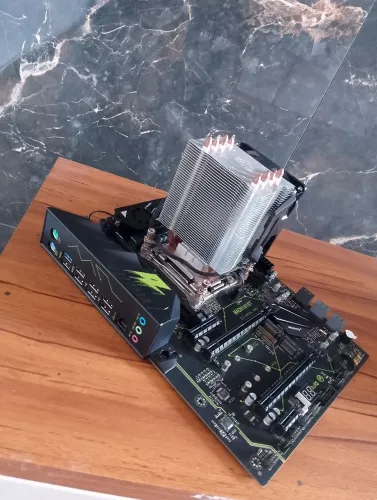 Kit Xeon, Placa mãe MR9A Pro + E5 2650v4 + Cooler box RGB top 
