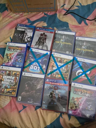 Jogos ps5 e ps4 