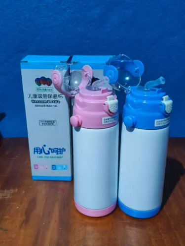 Kit 6 Garrafas Térmicas Inox 350ml para Sublimação - Novas
