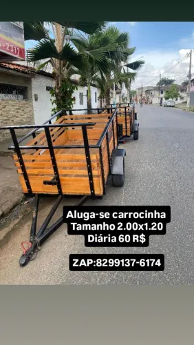 Aluga-se carrocinha 