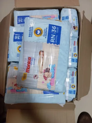 Fraldas Turma da Mônica RN