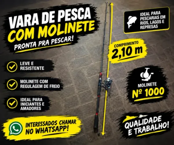 Vara de pesca