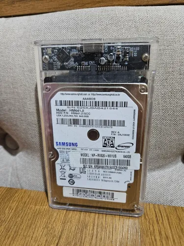 HD externo Samsung 640 GB