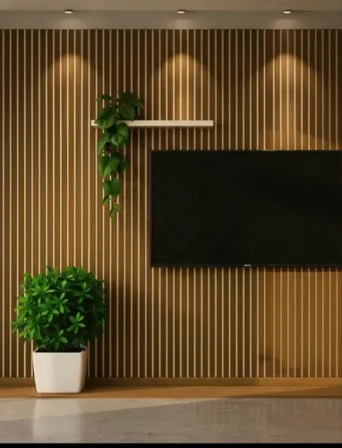 Placa painel ripado