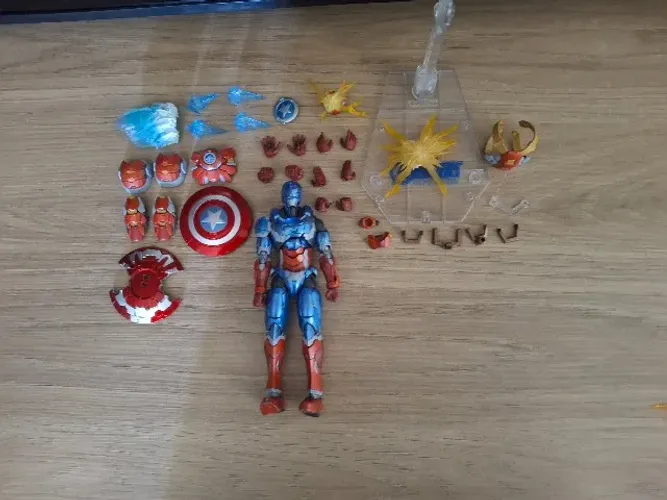 Sh figuarts tech on captain america