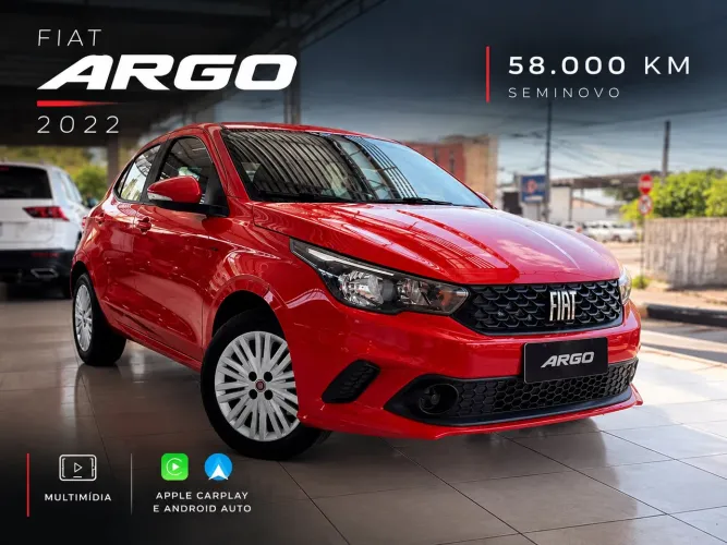 Fiat Argo 1.0 6V Flex. 2022