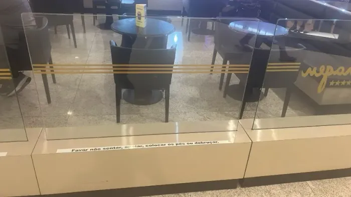 Fechamento de Vidro para Quiosque 