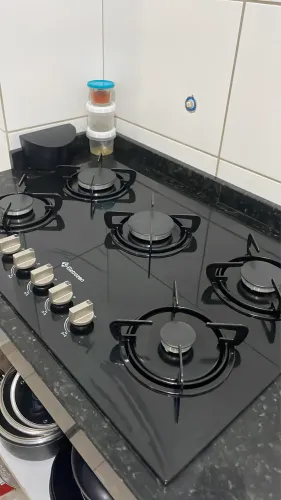 Fogão cooktop 5 bocas
