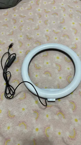 Ring Light com controle de tom/brilho + Tripé regulável +m