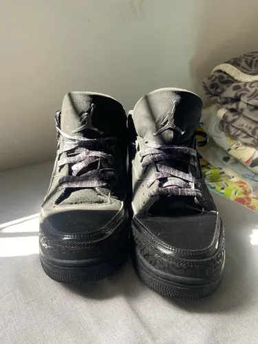 Tênis Jordan 3 ?black cat? tam. 43
