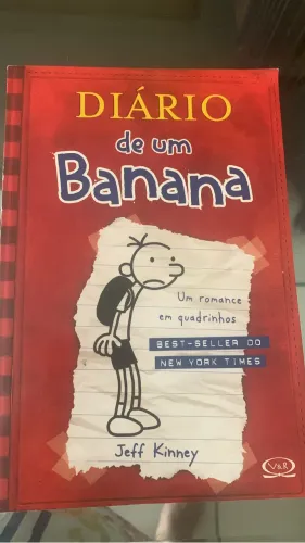 Livro diário de banana ( romance em quadrinhos)