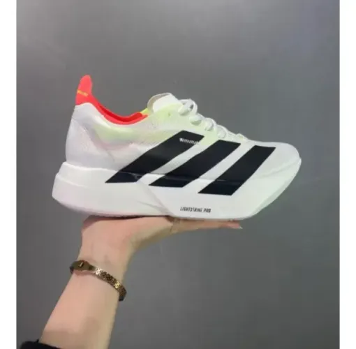Tênis Adidas Adizero Evo SL Importado Unissex Branco/Laranja - Disponível 34 AO 43