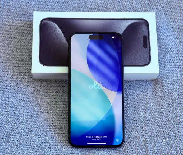 iPhone 15 pro max 512 gb impecável!