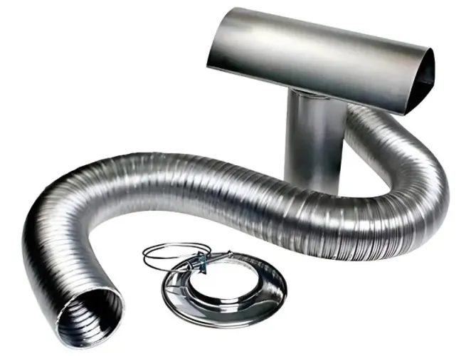 Kit Chaminé de aquecedor 90mm (novo)