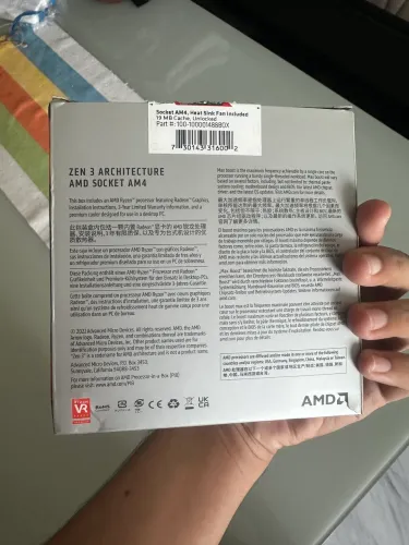 Ryzen 5 5600gt funcionando perfeitamente