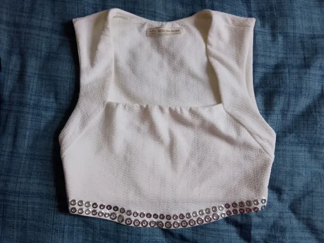 Croped Morena Rosa Novo Camiseta Top Feminina Nova