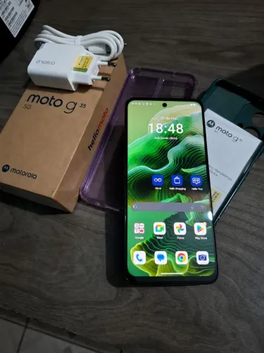 Moto G35 5G 128GB Muito Novo Na Caixa!
