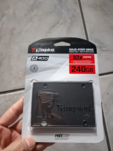 SSD Kingston 240GB Novo Lacrado