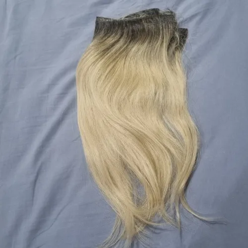 Mega hair loiro brasileiro