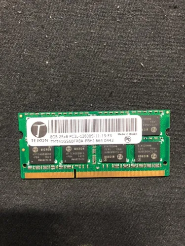 Memória RAM SMART DDR3 8GB 1600MHz (PC3-12800) - Original retirada de Notebook Dell