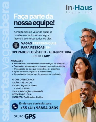 OPERADOR LOGÍSTICO - IN-HAUS LOGÍSTICA