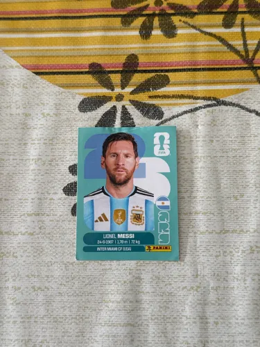 Figurinha Messi Copa do mundo 2026