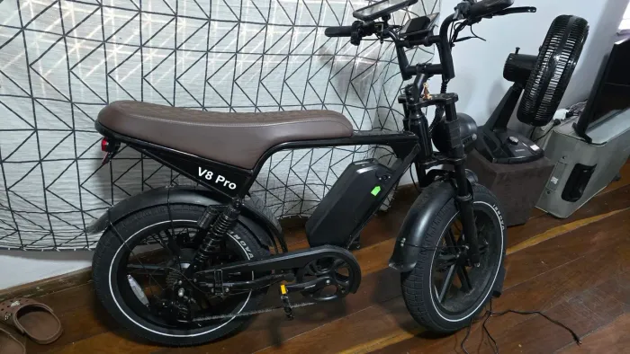Bike elétrica v8 pro