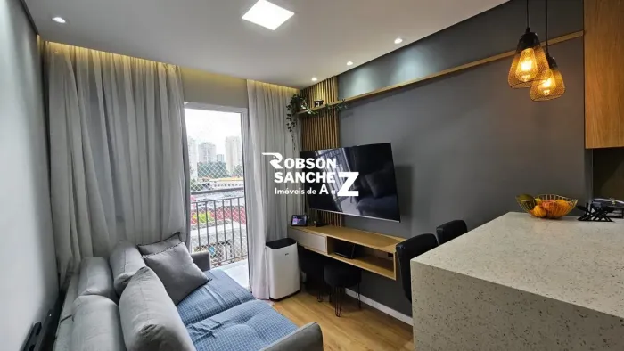 Apartamento a venda em Interlagos com 2 quartos, cozinha americana, 39m², varanda, armário