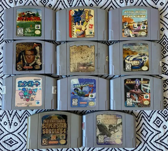 Fitas Nitendo 64 Originais