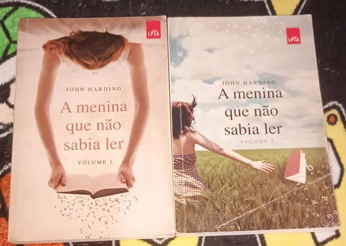 Livros "A menina que não sabia ler" de John Harding