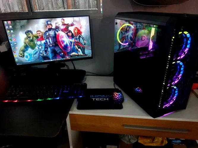 Pc Gamer Wifi 5.0 | i5 10° ger. | Rx 580 | 16gb | Ssd M.2 500gb 