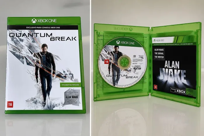 Quantum Break Xbox One Original Completo + Alan Wake
