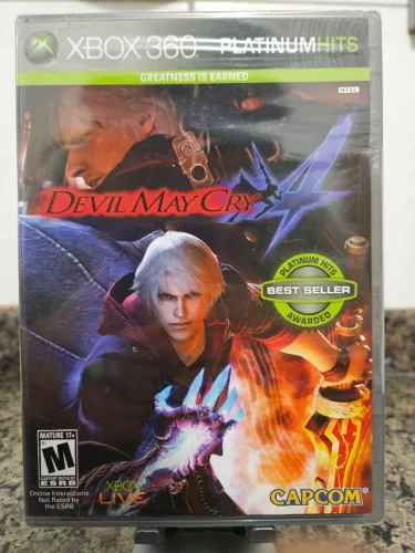 Jogo Devil May Cry 4 - Platinum Hits | Xbox 360 | NOVO e LACRADO!