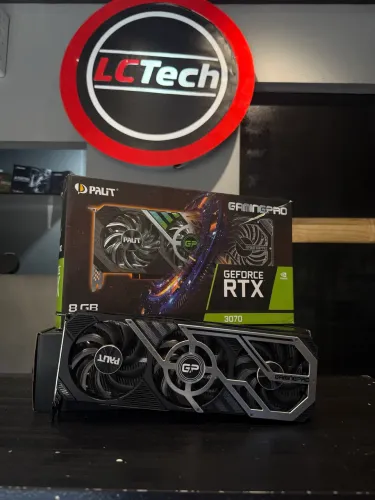 Placa de Vídeo RTX 3070 8GB PALIT GAMINGPRO